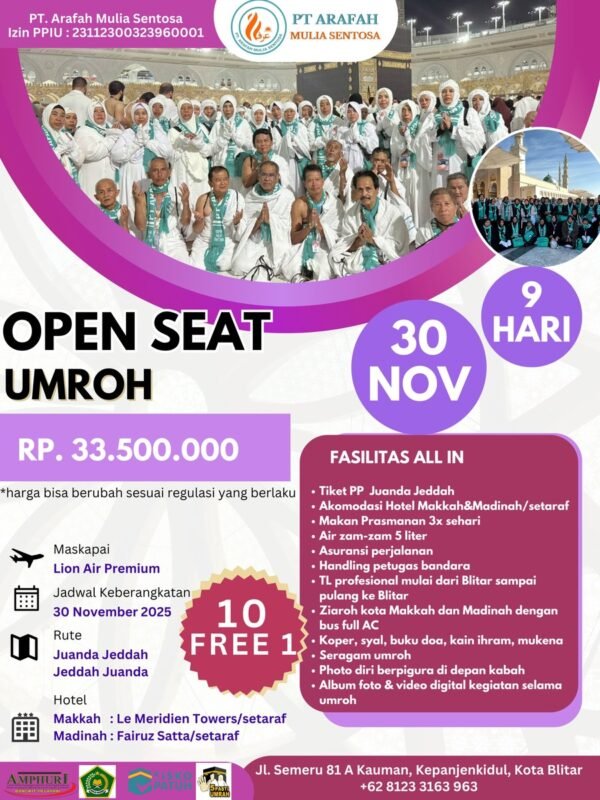 UMROH MAKNAWI 1447 H (NOVEMBER)